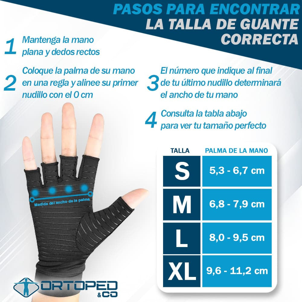 Guantes™- de Compresión de Cobre