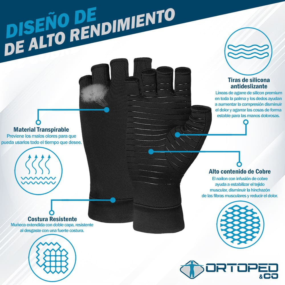 Guantes™- de Compresión de Cobre