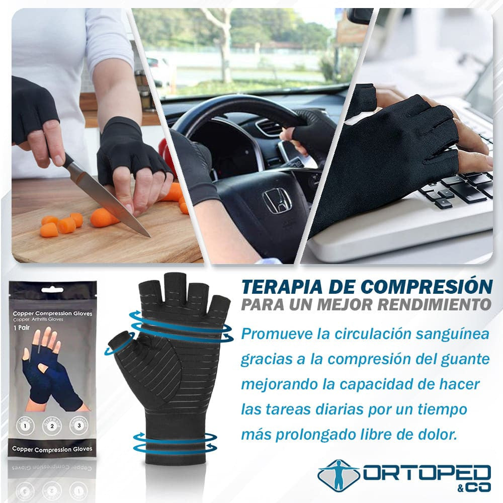 Guantes™- de Compresión de Cobre