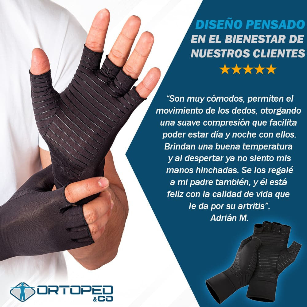 Guantes™- de Compresión de Cobre