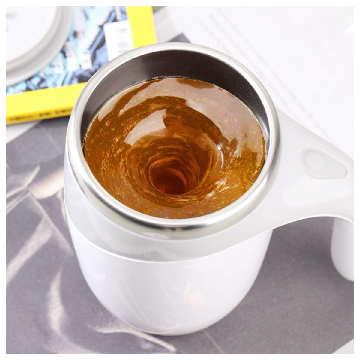 Taza™- de café con agitación magnética