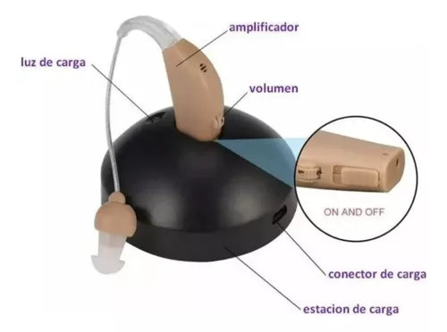 Audífono™- Ortopedico Recargable Sordera