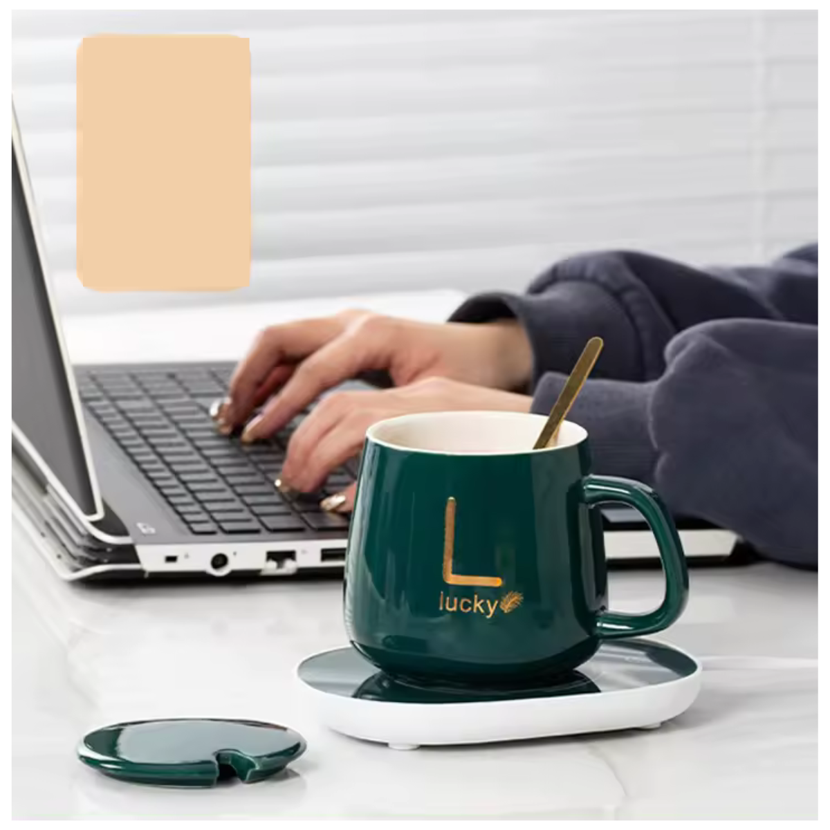 TAZA™- CON CALENTADOR USB