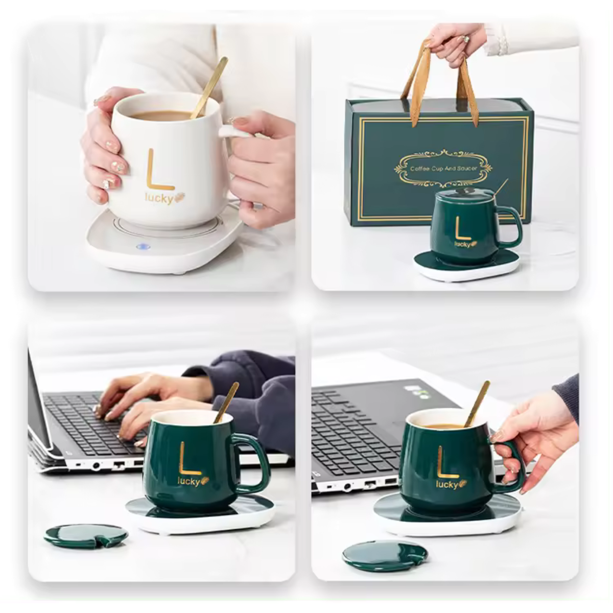TAZA™- CON CALENTADOR USB