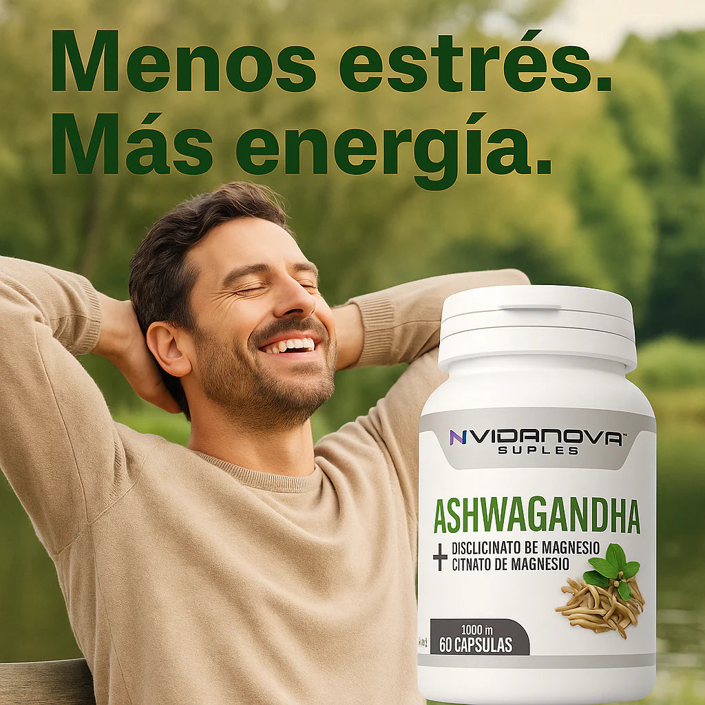 Ashwagandha + Magnesio™- 1000mg 60 CAPS