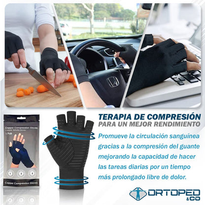 Guantes™- de Compresión de Cobre