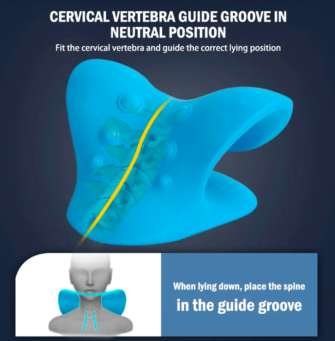 💆‍♀️ ALMOHADA CERVICAL ORTOPÉDICA™ – ALIVIO INMEDIATO EN 10 MINUTOS