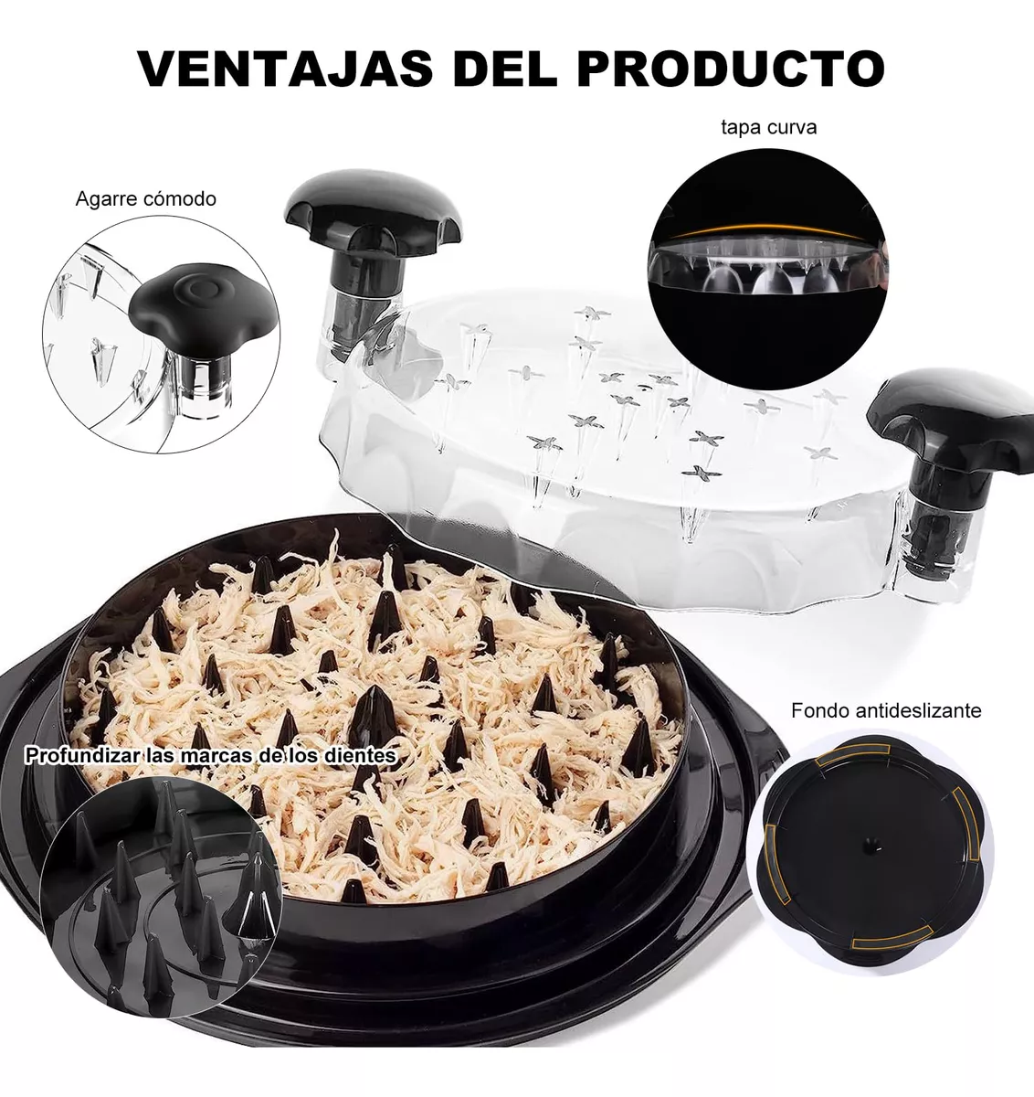 Pollo Perfecto™- Triturador carne pollo