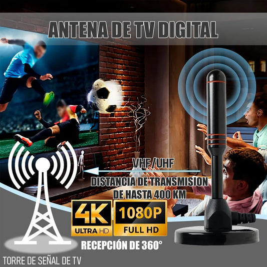 ANTENA™- DIGITAL INTELIGENTE 150+ Millas