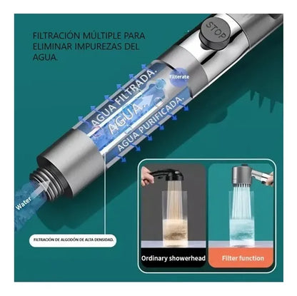 🚿 CABEZAL DE DUCHA MASAJEADOR™ - TRANSFORMA TU BAÑO EN UN SPA PERSONAL 🚿