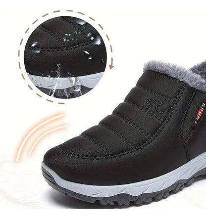 Botines Cálidos de Cuero Sintético