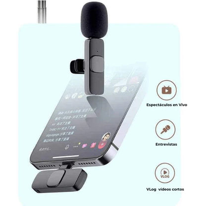 MICROFONO™- INALAMBRICO CON ADAPTADOR